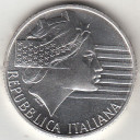 1994 Lire 10000 Argento Mondiali Calcio Stati Uniti Fior Di Conio Italia
